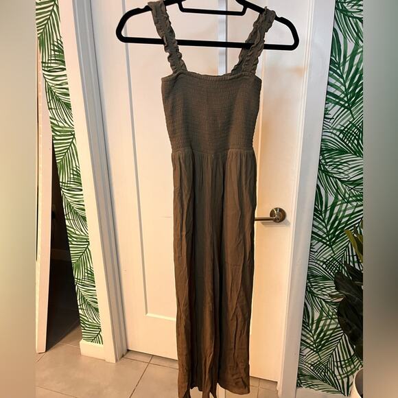 Aritzia Wilfred Olive Green Chianti Jumpsuit XXS - Picture 5 of 12